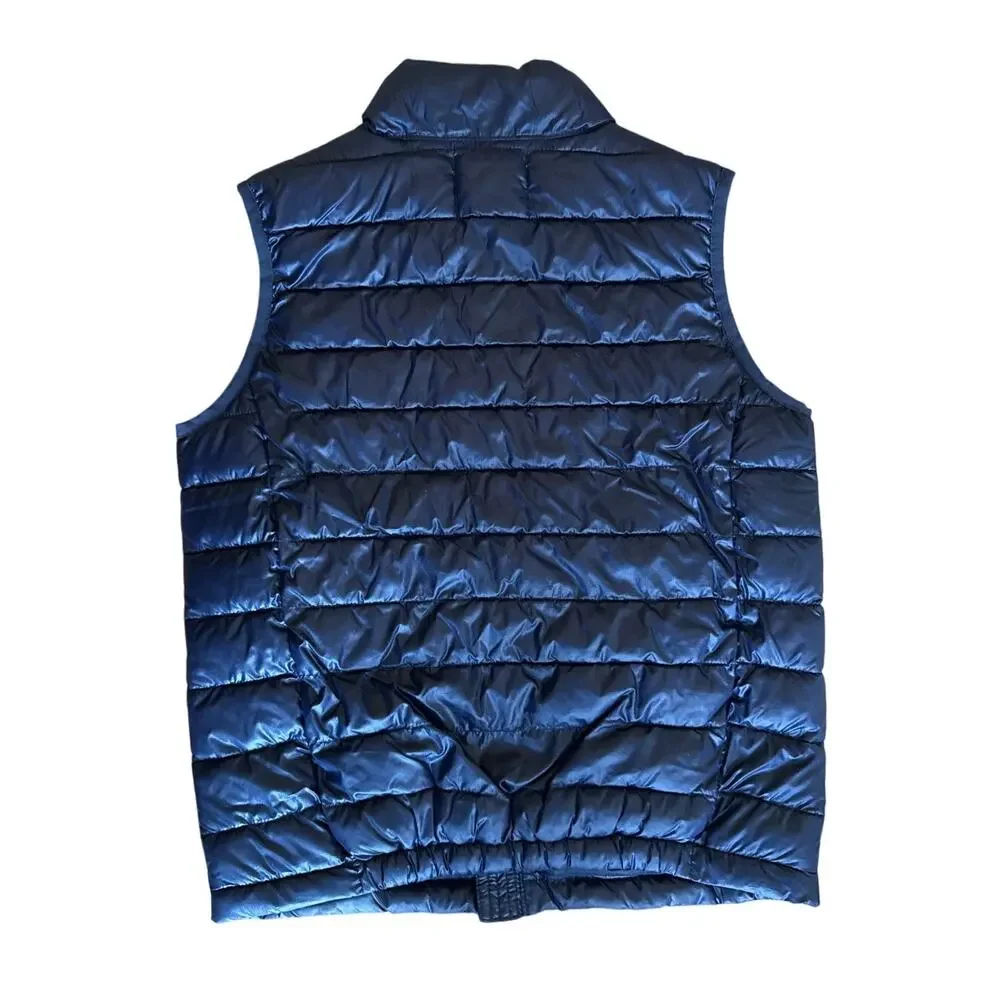 PRIMARY Kids Puffer Vest in Navy Blue Size 10